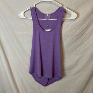 CALIA Women's Twist Back Tank Light Purple, Sz-XXS